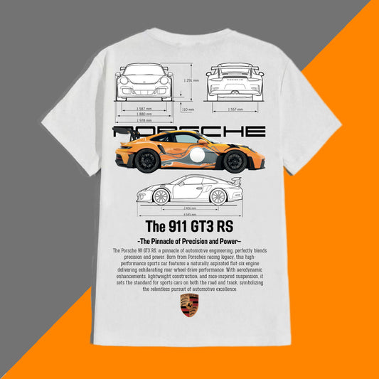 Porsche 911 992 GT3 RS en DesignWeissach Test Track Orange🧡🩶
