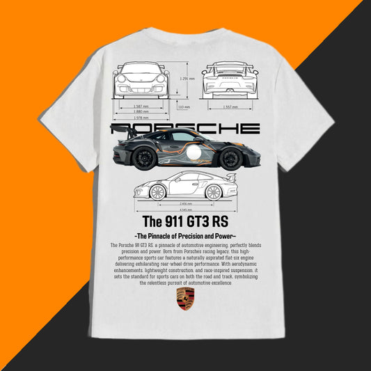 Porsche 911 992 GT3 RS en DesignWeissach Test Track Grey 🩶🧡